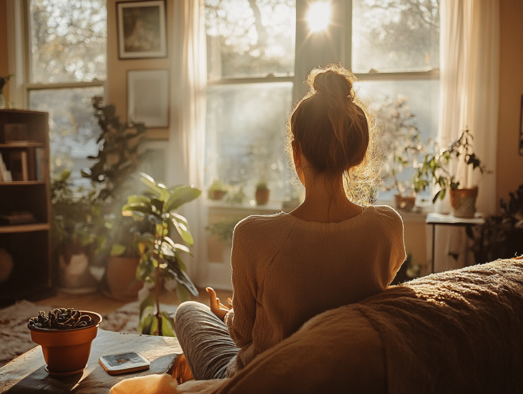 Woman Meditating