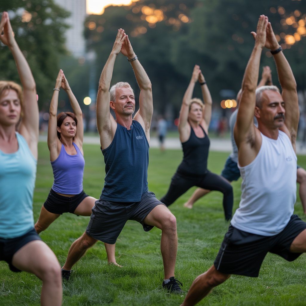 Diverse Group Exercise